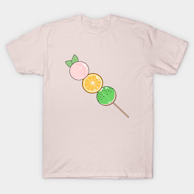 Fruity Dango Jellies T-Shirt by Jyuly